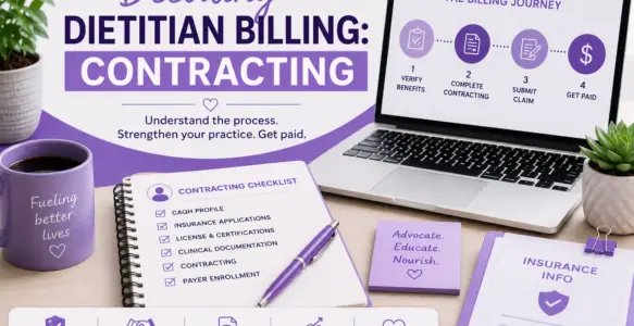 Decoding Dietitian Billing: The 3 C’s to Reimbursement – Part 2: Contracting and Sealing the Deal